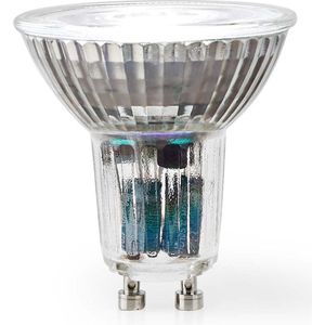 Slimme Wifi GU10 LED Filamentlamp - PAR16 - 4,9W - Warm- en Koud Wit - 2700K tot 6500K - Wit