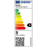 Nedis SmartLife Multicolour Lamp - Wi-Fi - E14 - 470 lm - 4.9 W - RGB / Warm tot Koel Wit - 2700 - 6500 K - Android / IOS - Kaars - 1 Stuks