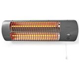 Nedis Badkamer verwarming - 1200 W - 2 Verwarmingsmodi - X4 - Grijs