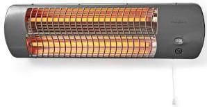 Nedis Badkamer verwarming - 1200 W - 2 Verwarmingsmodi - X4 - Grijs