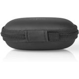 Nedis Draadloze Oordopjes Bluetooth - 4 uur batterijduur - Drukbediening - Charging case - Microfoon - Spraakbesturing - Oorhaken - Zwart