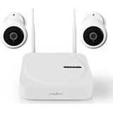 Nedis - SLNVR201CWT - Draadloos Camerasysteem - Wit