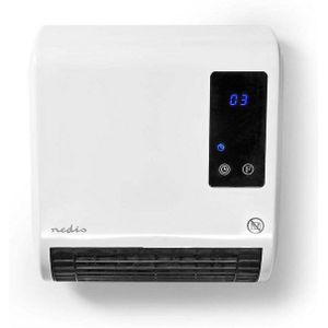 Nedis Badkamer verwarming - 2000 W - Instelbare thermostaat - 2 Verwarmingsmodi - IP22 - Afstandsbediening - Wit