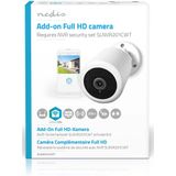 Slimme Wifi IP-Camera Voor Buiten - Full HD - UItbreiding Voor SLNVR201CWT - Wit