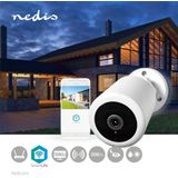 Slimme Wifi IP-Camera Voor Buiten - Full HD - UItbreiding Voor SLNVR201CWT - Wit