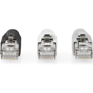 Nedis - RJ45 Krimp Connectoren - STP - 10 Stuks - Voor CAT6a Netwerkkabel