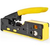 Nedis - Professionele Krimptang - RJ45 RJ12 RJ11 - Metaal