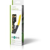 Nedis - Professionele Krimptang - RJ45 RJ12 RJ11 - Metaal
