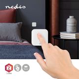 Nedis - Zigbee 3.0 Wandschakelaar - Wit - Muurmontage - Compact