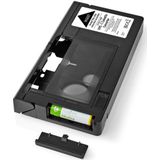 Nedis VHS-C Naar VHS Converter - Plug And Play - Werkt Op Batterij - Zwart