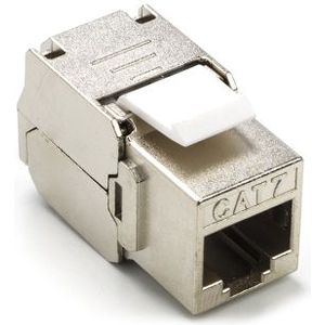 Keystone - RJ45 - Cat7 - S/FTP - Metaal - Verguld