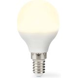 Nedis - LBE14G452 - LED-lamp - Warm Wit - Kunststof - 4.9 W - 470 Lm