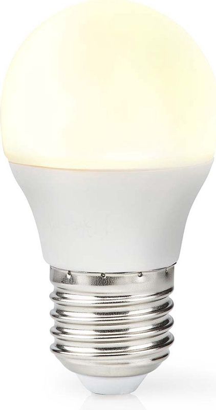 Nedis - LBE27G451 - Led-lamp - Warm Wit - Energiezuinig - E27