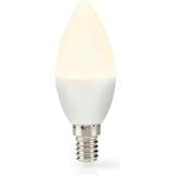 Nedis - LBE14C351P3 - Led-lamp - Warm Wit - Frosted - 3 Stuks