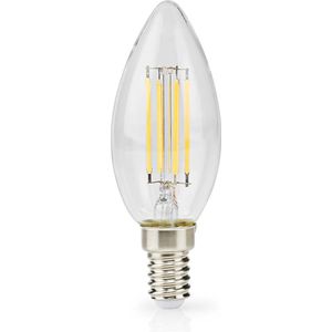 Retro LED-Filamentlamp E14 Dimbaar Kaars 4.5 W 470 lm 2700 K