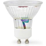Nedis - LBGU10P162 - Led-lamp - Warm Wit - Glas - GU10 Spot