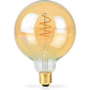 Nedis - LBE27G95GD - Led-filamentlamp - Goud - E27 - Dimbaar