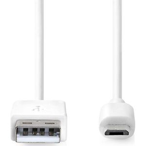 Google Pixel oplaadkabel | Micro USB 2.0 | 1 meter (100% koper, Wit)