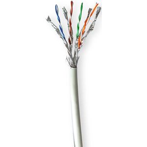 Nedis - SFTP CAT7 Netwerkkabel - Grijs - LSZH - 305 Meter