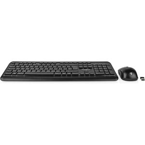 Muis en Toetsenbord - Set | Draadloos | Muis- en toetsenbordverbinding: USB | 800 / 1200 / 1600 dpi | Instelbare DPI | QWERTY | Italiaans