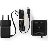 Nedis Digitale Audioconverter - 1-weg - Input: DC Power / HDMI Input - Output: 1x Coax Audio / 1x TosLink Female - Automatisch - Antraciet