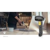 Nedis Barcodescanner - Laser - Bedraad - 1D Lineair - USB 2.0