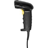 Nedis - Barcode Scanner - Zwart - CMOS - USB - Bedraad