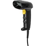 Nedis - Barcode Scanner - Zwart - CMOS - USB - Bedraad