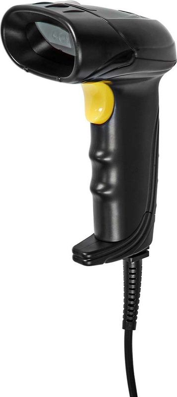 Nedis - Barcode Scanner - Zwart - CMOS - USB - Bedraad