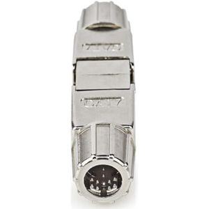Netwerkkoppeling - CAT7 - Afgeschermd - RJ45 Female - RJ45 Female - Recht - Metaal - Envelop