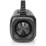 Bluetooth Speaker 3000mAh AUX USB RGB Ledverlichting 30 Watt Zwart