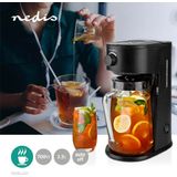 Eiskaffee- und Eisteezubereiter Filterkaffee 2,5 l 6 Tassen Schwarz -