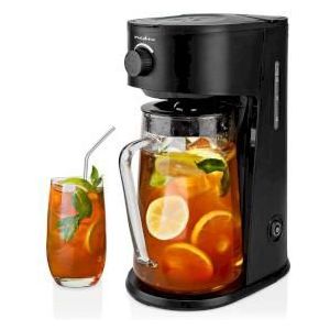 Nedis ijskoffie & ijsthee Maker - Filter Koffie - 2.5 l - 6 Kopjes - Zwart