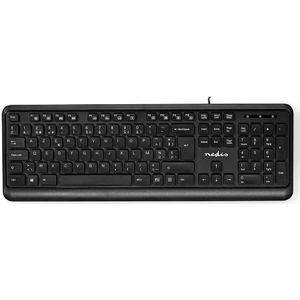 Bedraad Toetsenbord | USB | USB Gevoed | Multimedia | AZERTY | Belgisch | Ja