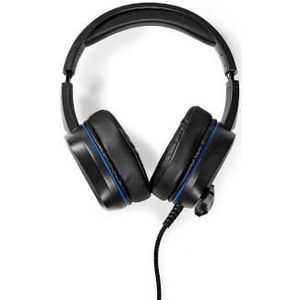 Nedis GHST410BK Gaming Headset Over-Ear Surround USB Type-A Inklapbare Microfoon 2.10 M LED