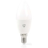 Nedis - Zigbee 3.0 E14 LED Lamp - Kaars - Wit - 2200-6500K