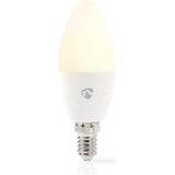 Nedis - Zigbee 3.0 E14 LED Lamp - Kaars - Wit - 2200-6500K