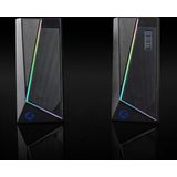 Nedis - Spelluidspreker - Luidsprekerkanalen: 2.0 - Kleur: Zwart - Voeding via USB