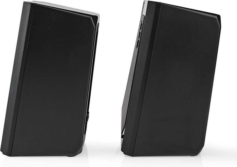 Nedis - Spelluidspreker - Luidsprekerkanalen: 2.0 - Kleur: Zwart - Voeding via USB