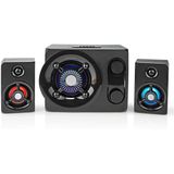 2.1 Gaming Speaker - Zwart - ABS - Met LEDverlichting