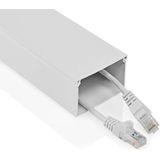 Nedis - Kabelgoot - Rechthoekig - Wit - 1,1 meter