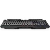 NEDIS Bedraad gamingtoetsenbord | USB Type-A | membraansleutel | LED | QWERTY | Hollandse lay-out | lengte van de alimen kabel