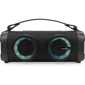 Nedis - SPBB306BK - Bluetooth Party Boombox - Zwart - 24 W