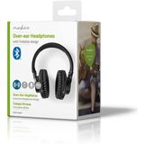 Nedis Draadloze Over-ear Koptelefoon - 7 Uur Batterijduur - Zwart