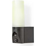 Nedis - Buitencamera - Full HD - Wit - Geïntegreerd LED-licht