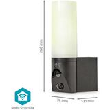 Nedis - Buitencamera - Full HD - Wit - Geïntegreerd LED-licht