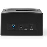 Nedis - HDD-SATA-Dockingstation - USB 3.2 Gen1 - Zwart - Accessoire voor Harde Schijven