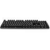 Nedis Bedraad Gaming Toetsenbord - USB Type-A - Mechanische Toetsen - LED - QWERTY - Scandinavisch - USB Gevoed - Lengte stroomkabel: 1.50 m - Gaming