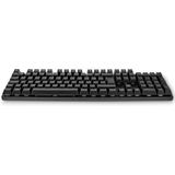 Nedis Bedraad Gaming Toetsenbord - USB Type-A - Mechanische Toetsen - LED - QWERTZ - Duits - USB Gevoed - Lengte stroomkabel: 1.50 m - Gaming