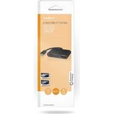Nedis - USB-C Hub - Zwart - USB-A en USB-C Poorten - Busgevoed